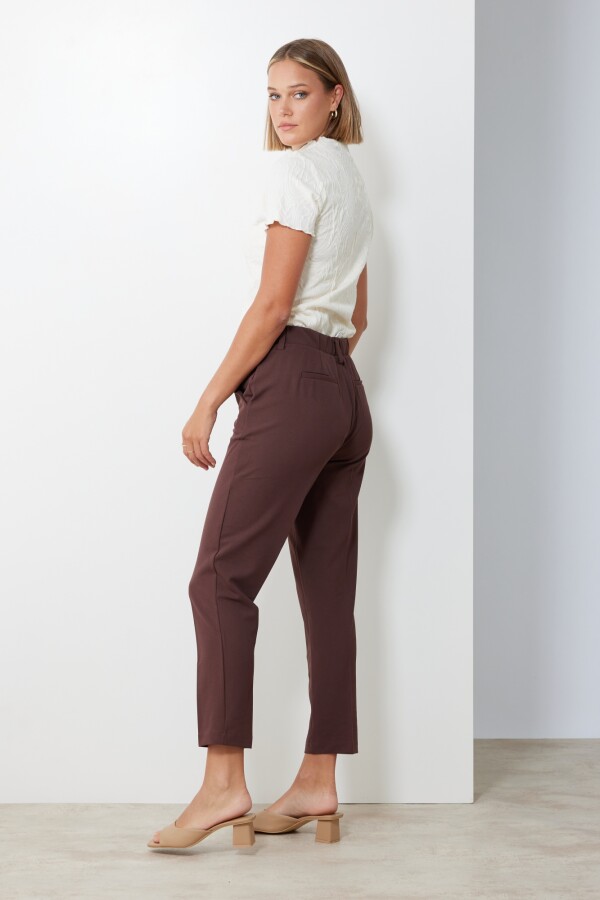 Pantalon Office MARRON