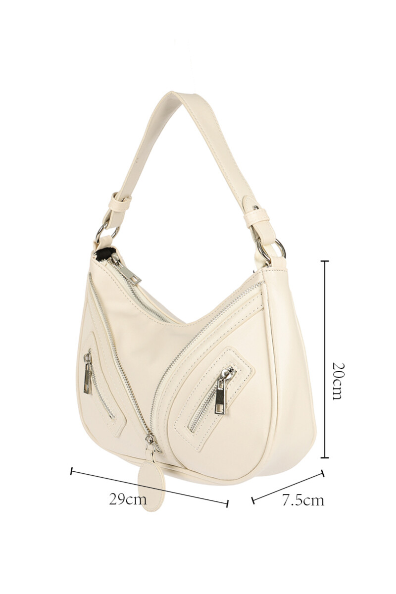 Bandolera Assu Off white