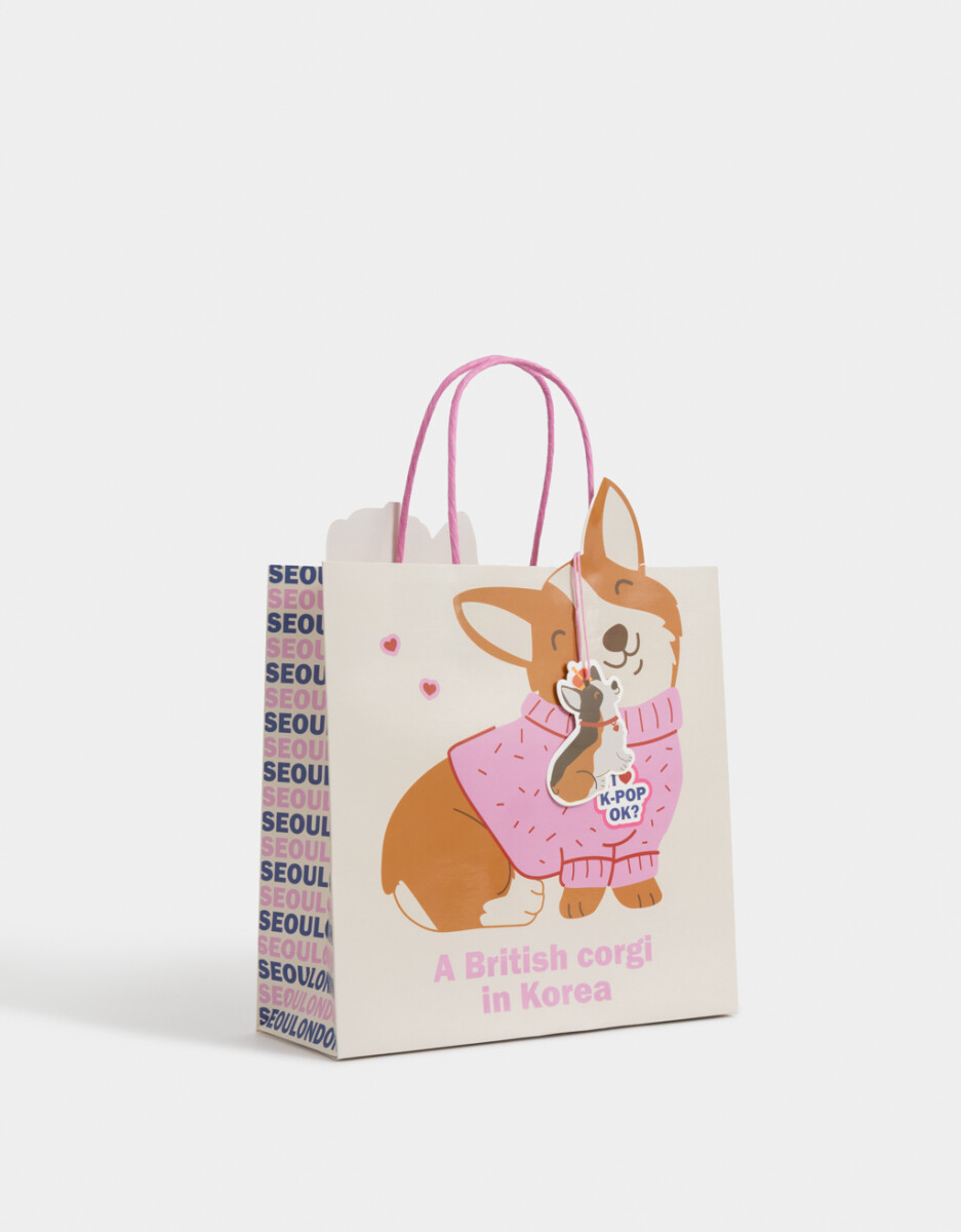 Bolsa De Regalo Estampada 