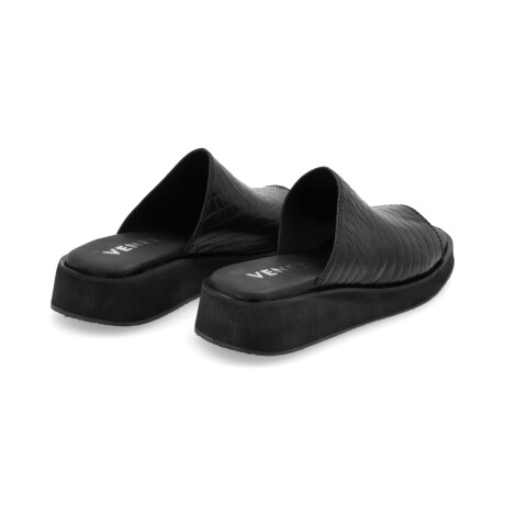 SANDALIAS VENET - CUERO REGGINA NEGRO