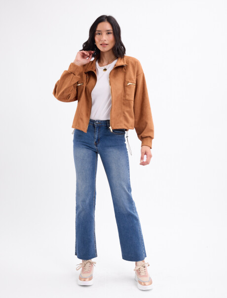 Campera bomber suede Vela Campera bomber suede Vela