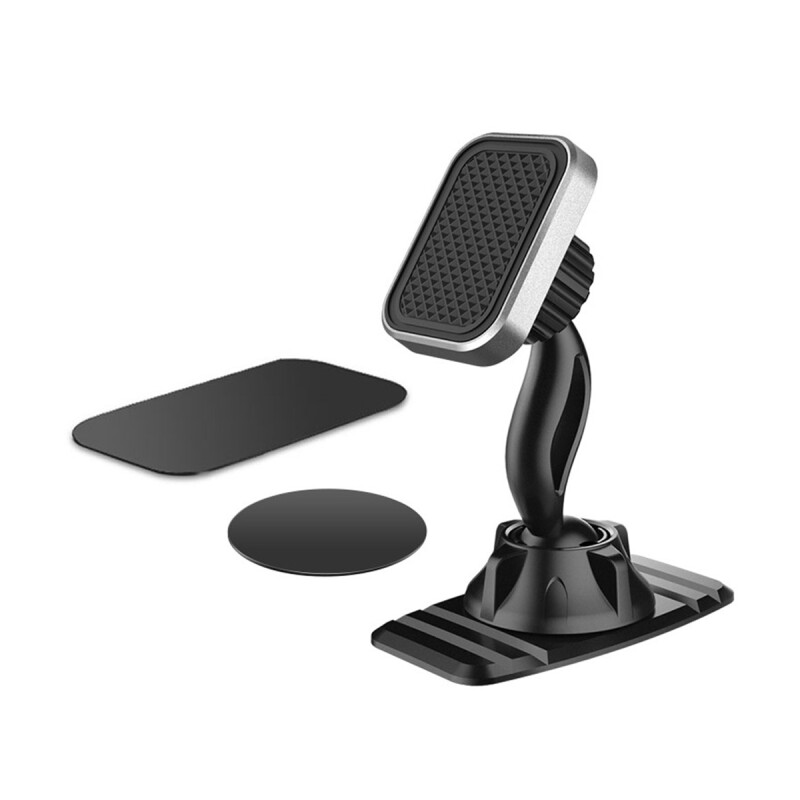 Soporte magnético de auto para tablero color negro Soporte Magnético De Auto Para Tablero Color Negro