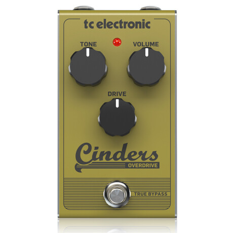 PEDAL EFECTOS/TC ELECTRONIC CINDERS OVERDRIVE PEDAL EFECTOS/TC ELECTRONIC CINDERS OVERDRIVE