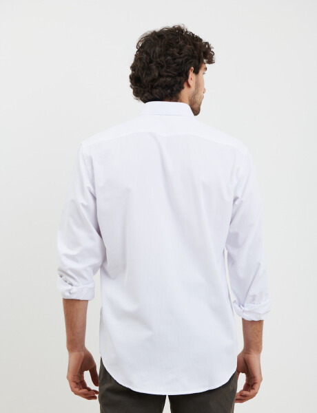 012579 CAMISA HARRINGTON LABEL Blanco