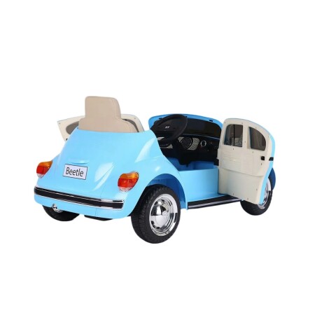 AUTO A BATERIA ESCARABAJO PARA NIÑOS CELESTE AUTO A BATERIA ESCARABAJO PARA NIÑOS CELESTE