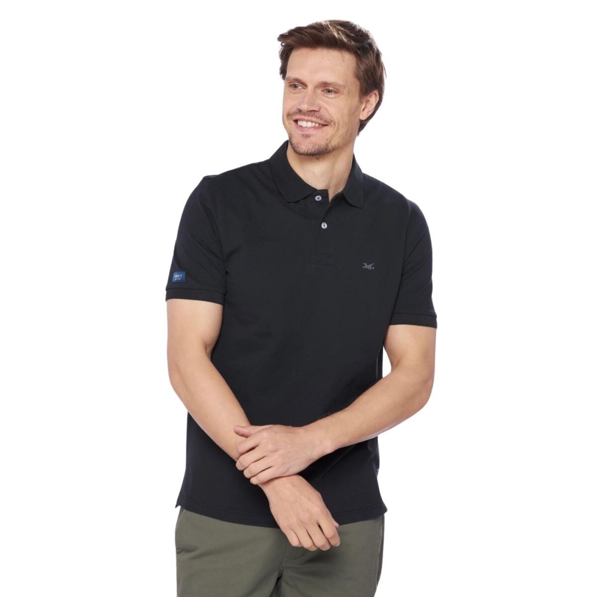 REMERA POLO XS-4XL - NEGRO 