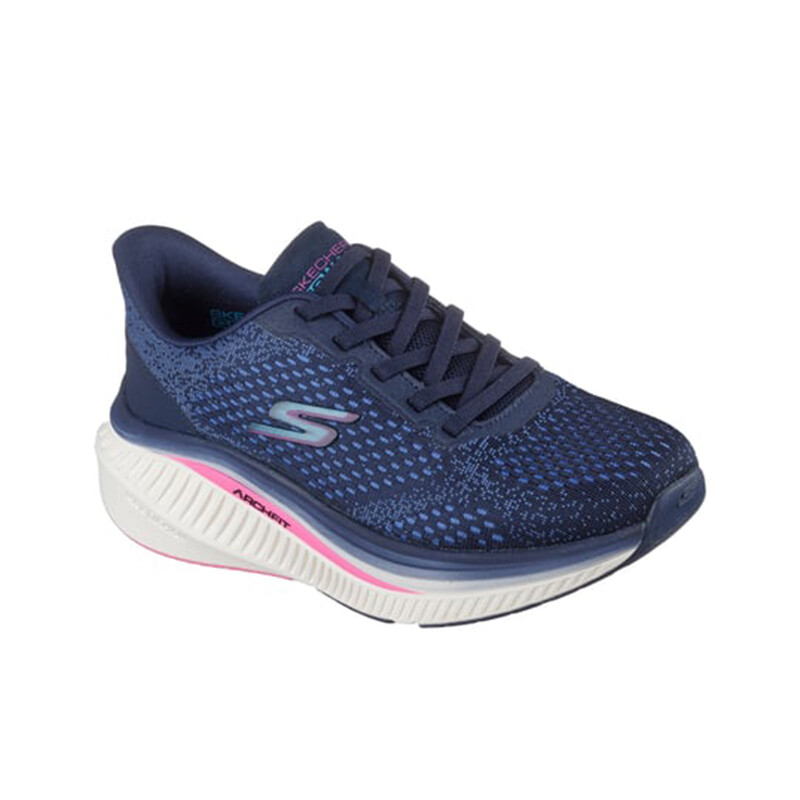 Championes Go Walk Max Cushioning Arch Fit - Roslyn Azul