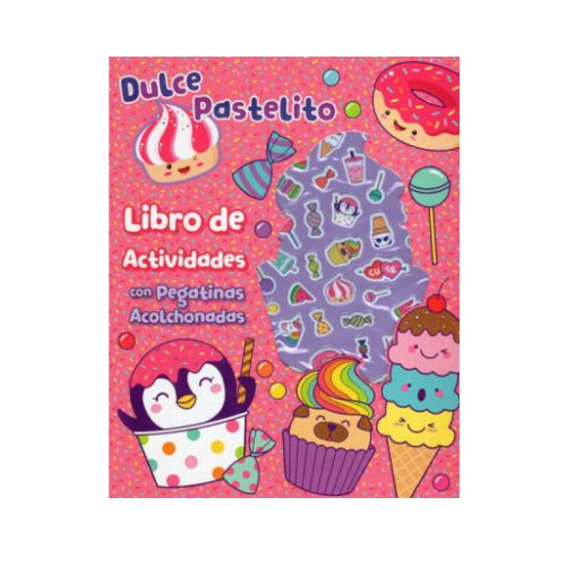 Dulce Pastelito Actividades con Pegatinas Acolchonadas Dulce Pastelito Actividades Con Pegatinas Acolchonadas