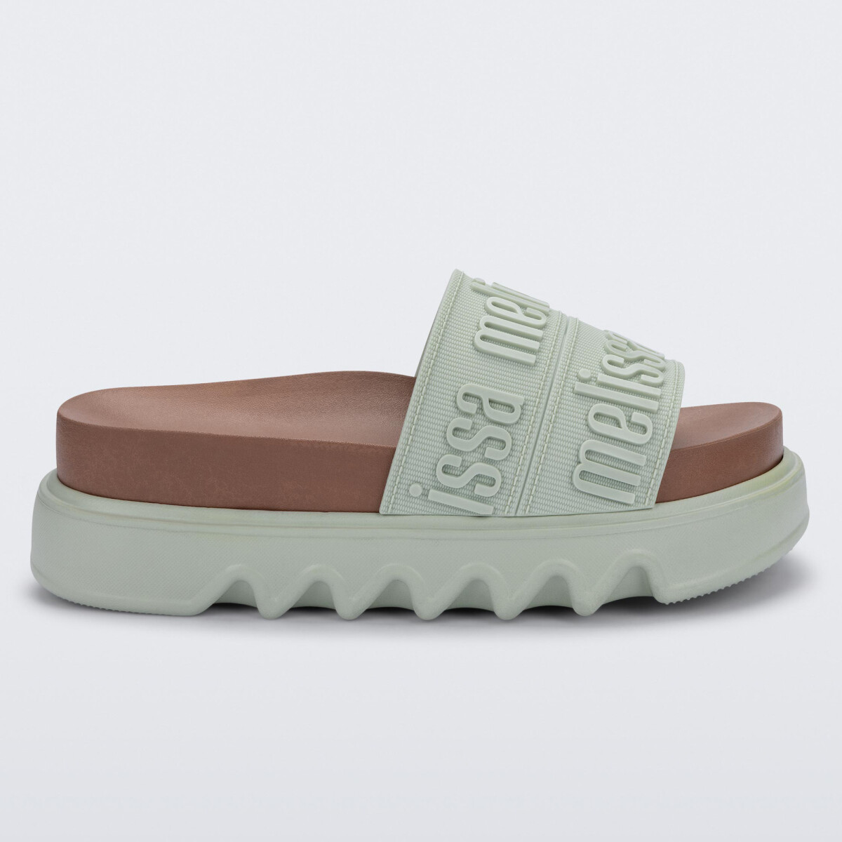 Sandalias Lifestyle Melissa de Dama Cozy Slide 38129CB538 - GREEN 