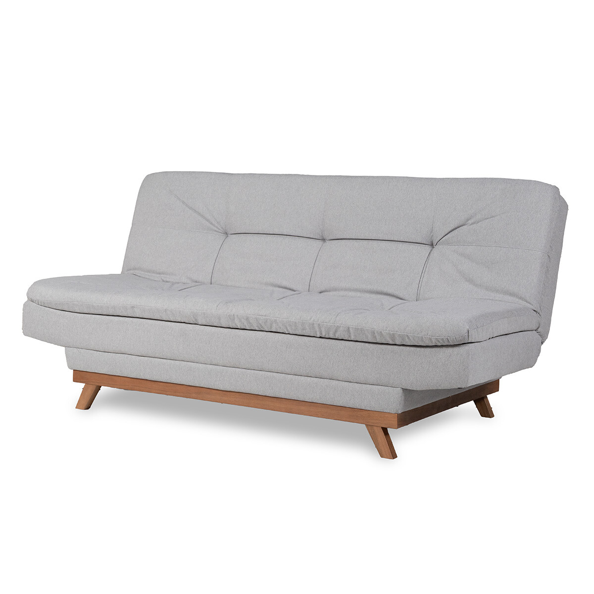 Sofá Cama Turim - Tela Microfibra - 2159 (Gris) 