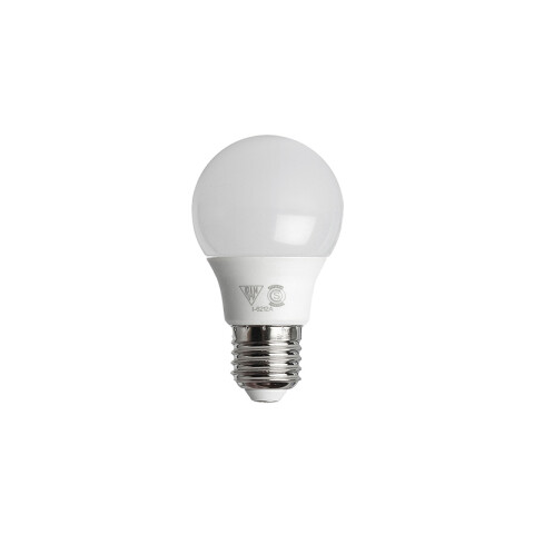 Lámpara LED tipo bulbo E27 220V 5W cálida 2700K SK2951
