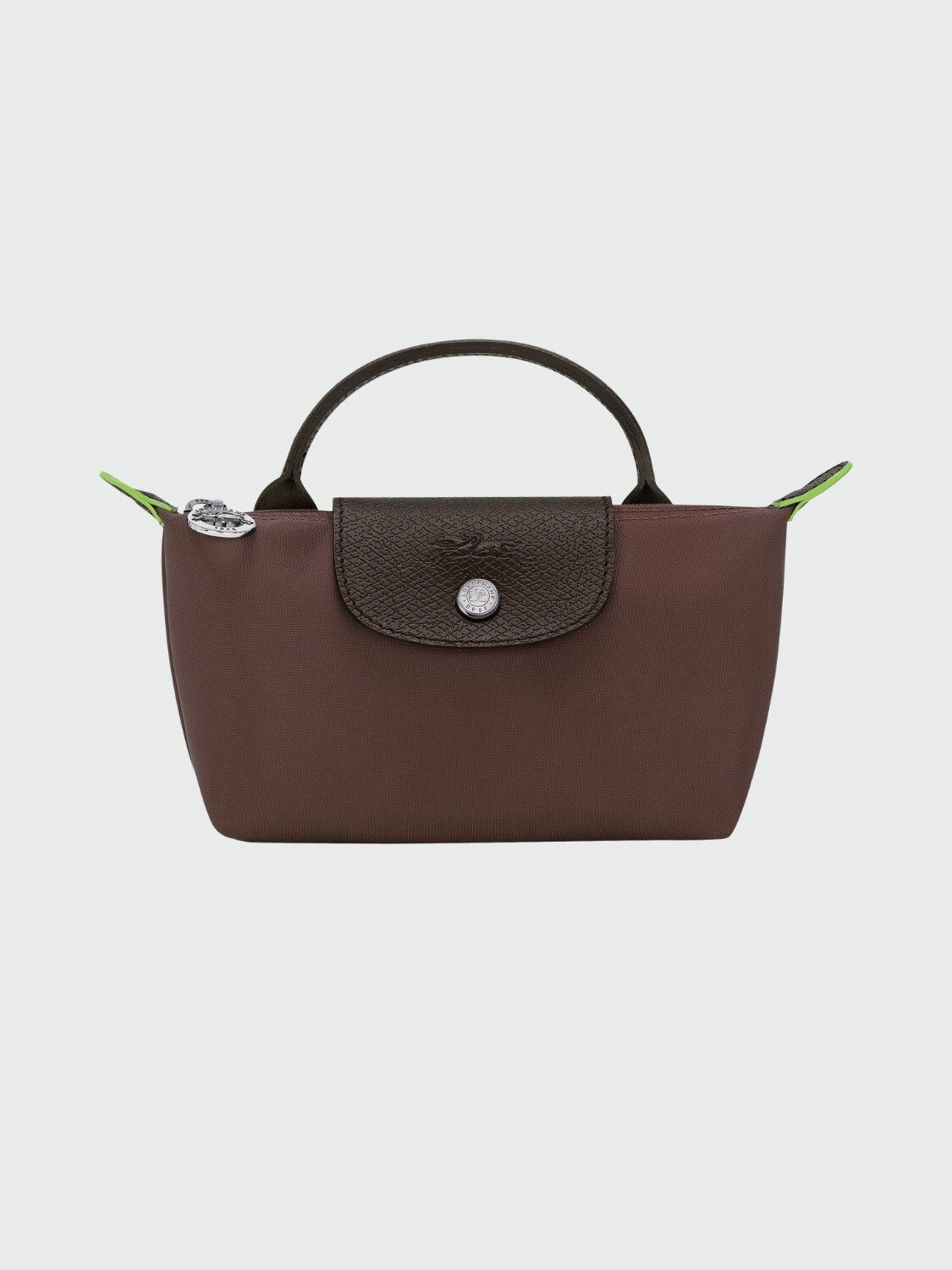 LONGCHAMP - Le Pliage Green Pouch Negro Estampado