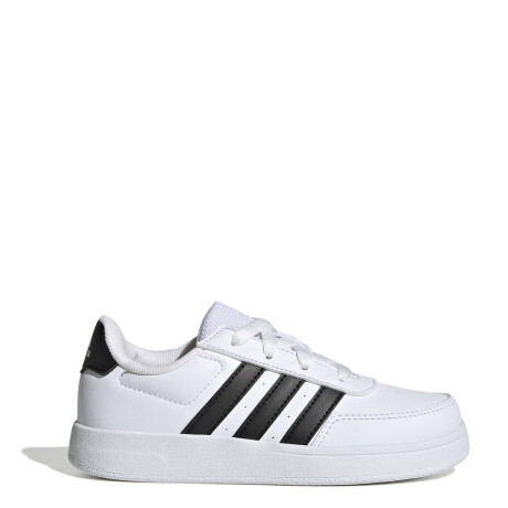 Championes de Niños Adidas Breaknet Lifestyle Court Blanco - Negro