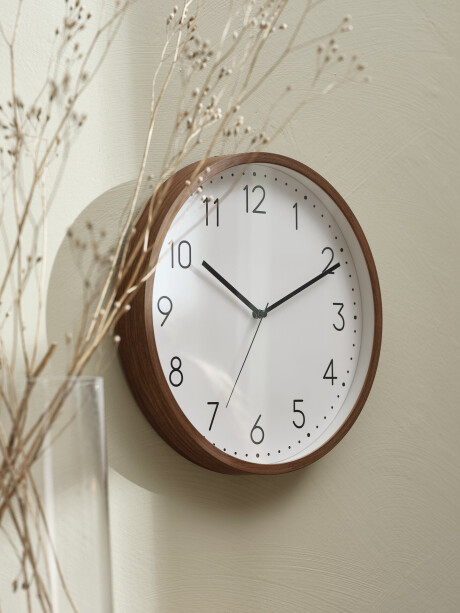 Reloj de pared ASKILD Ø30cm marrón Reloj de pared ASKILD Ø30cm marrón