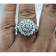 Anillo Antiguo Oro 18 K Y Diamantes 2 Ct. Aproximadamente.Circa 1880-1920 Anillo Antiguo Oro 18 K Y Diamantes 2 Ct. Aproximadamente.Circa 1880-1920