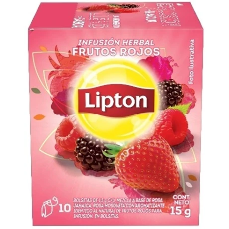 TE LIPTON X10U FRUTOS ROJOS TE LIPTON X10U FRUTOS ROJOS