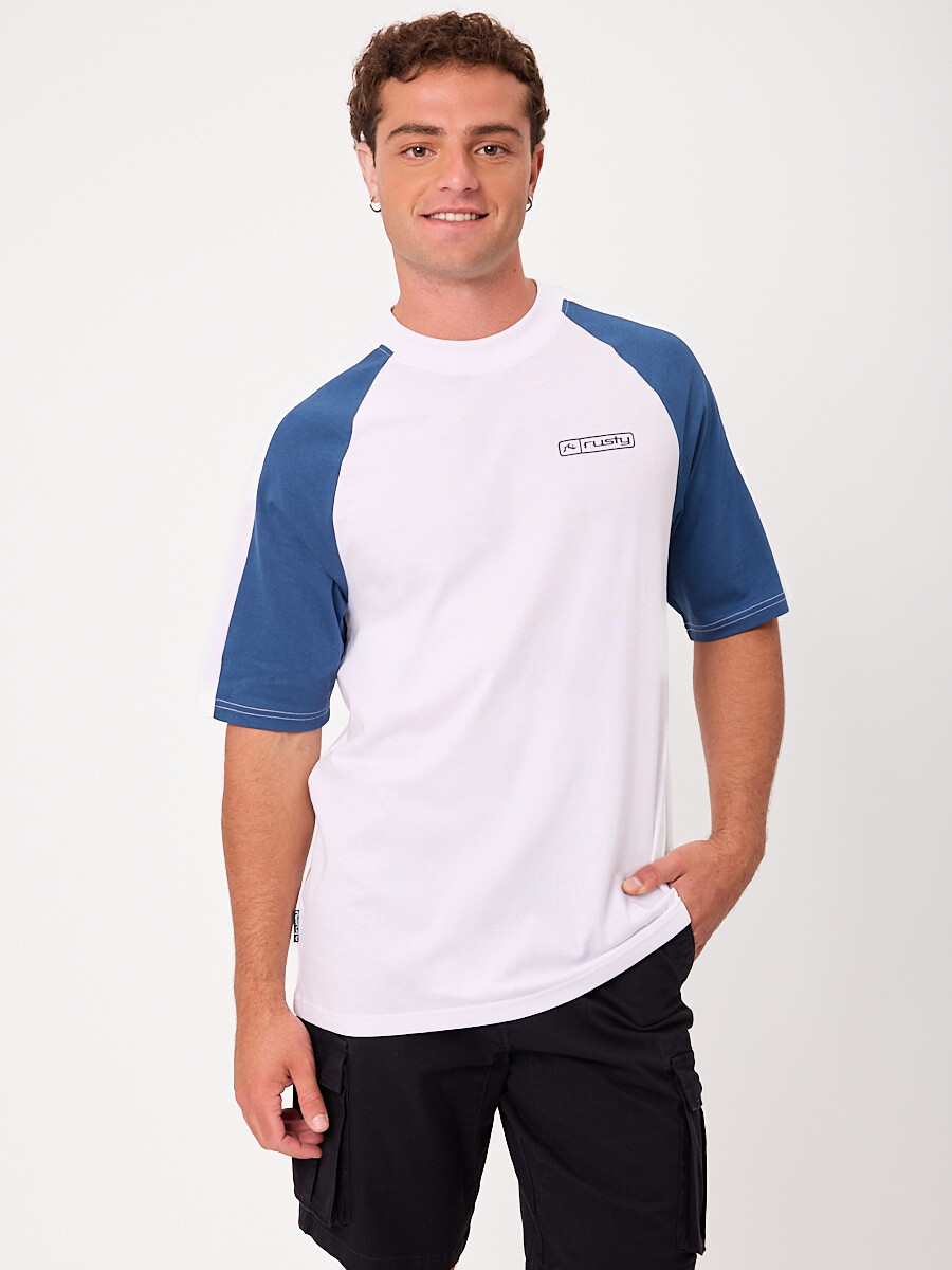 T-SHIRT ISEL RUSTY - Blanco 