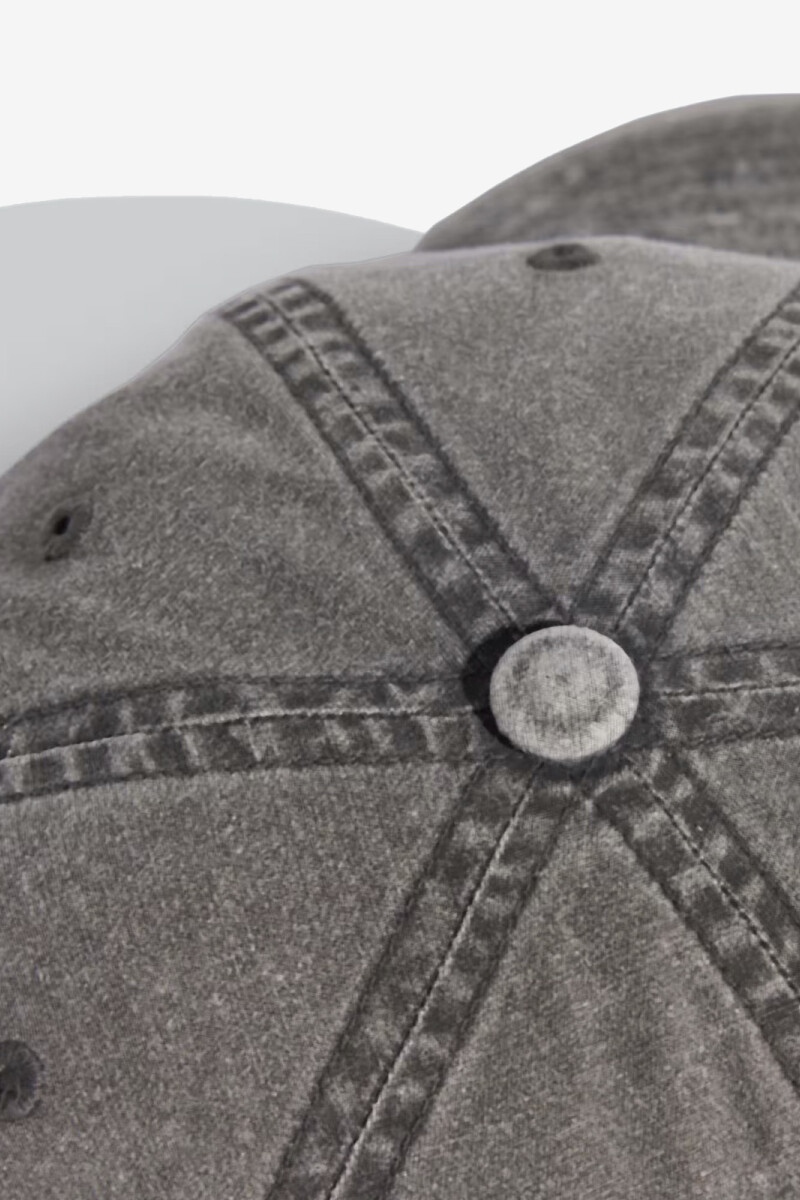 BASEBALL CAP UTILITY BLACK Gris