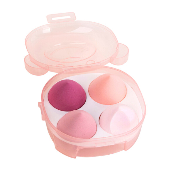Set esponjas de maquillaje 4pcs rosa