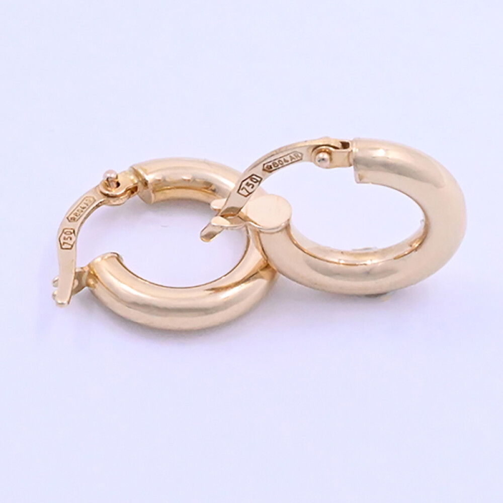 Aros oro 18 k bombé Aros oro 18 k bombé