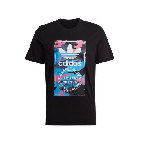 REMERA adidas GRAPHIC CAMO Black