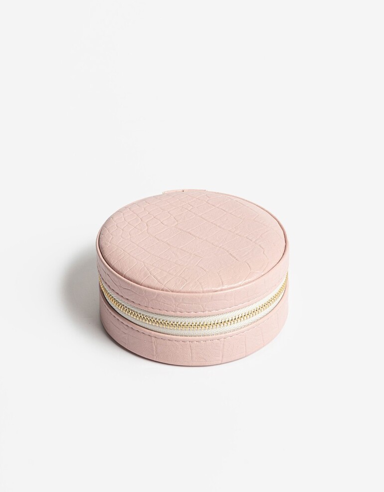Porta Cosméticos Organizadores Rosa Claro