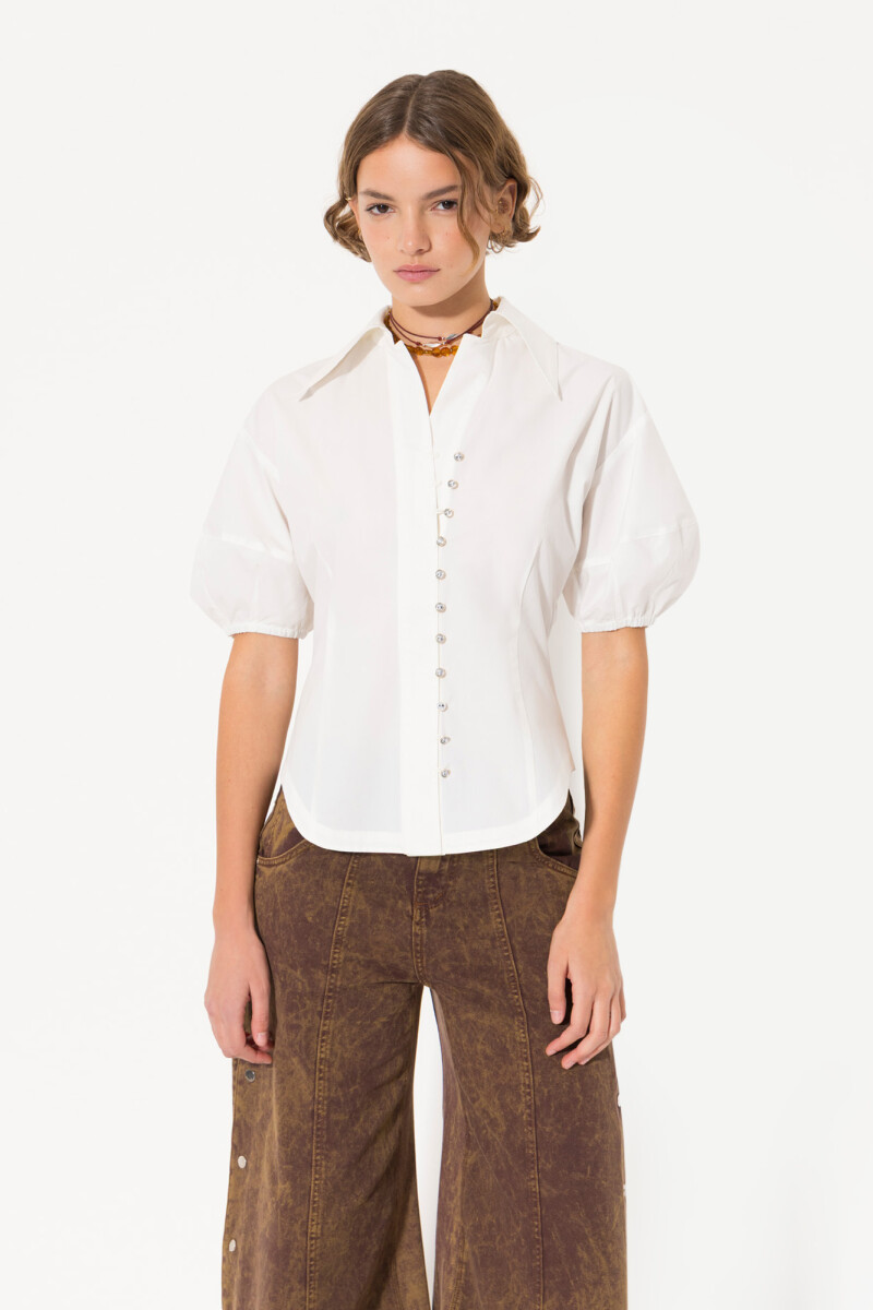 CAMISA AMBAR Blanco