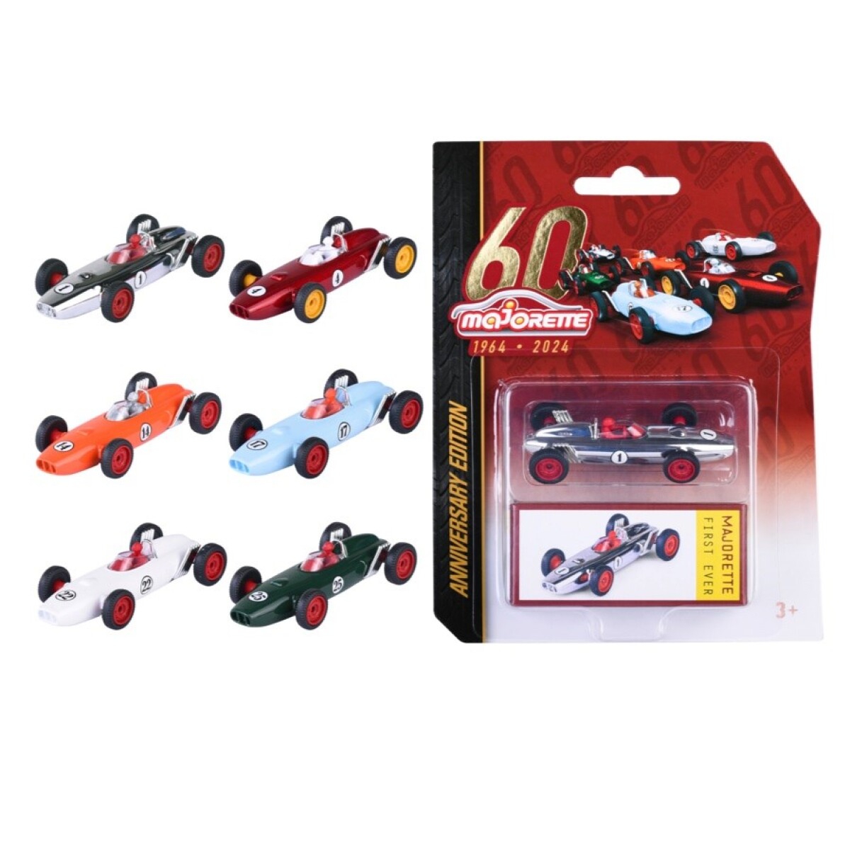 Majorette 60 aniversario primeros autos surtidos 