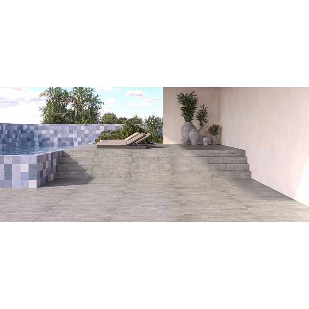 PE PORCELANATO RULER SHAPED OXFORD CEMENT GR "A" 20X120 CM Pe Porcelanato Ruler Shaped Oxford Cement Gr "a" 20x120 Cm