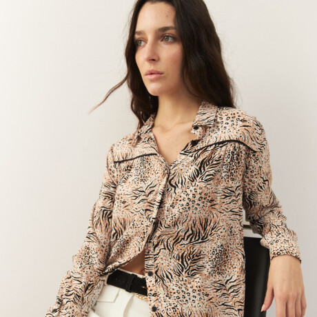 CAMISA LUPITA Animal Print