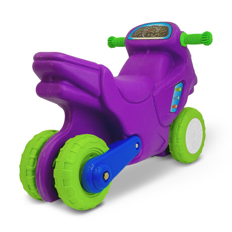 Moto Buggy 4 Ruedas Infantil Resistente Sin Pedales Violeta