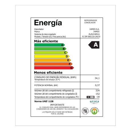 REFRIGERADOR JAMES SIDE BY SIDE FRIO SECO RJ30M INOXIDABLE