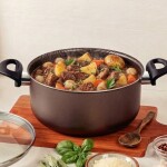 CACEROLA TRAMONTINA PARIS TAPA DE VIDRIO • 2.9L • 20cm CACEROLA TRAMONTINA PARIS TAPA DE VIDRIO • 2.9L • 20cm