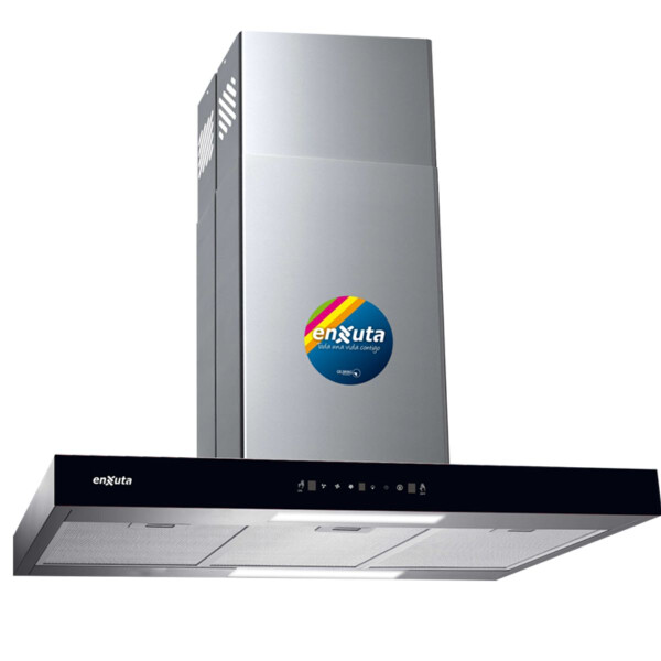 CAMPANA 90 CM DE ACERO INOXIDABLE DIGITAL DE ISLA ENXUTA CAMPANA 90 CM DE ACERO INOXIDABLE DIGITAL DE ISLA ENXUTA