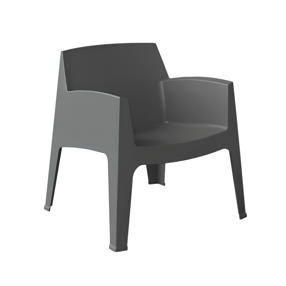 Silla Sillón de Exterior Master Negro