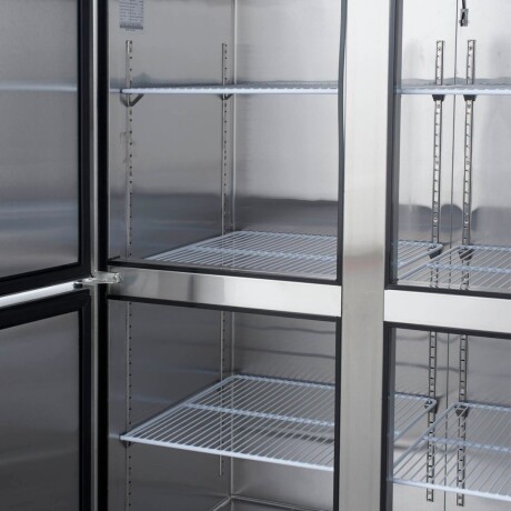 Heladera cuatro puertas acero inoxidable 900 litros Heladera cuatro puertas acero inoxidable 900 litros