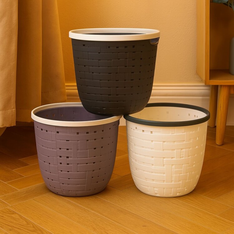 CESTO CANASTO ORGANIZADOR REDONDO 25X21,5CM CESTO CANASTO ORGANIZADOR REDONDO 25X21,5CM