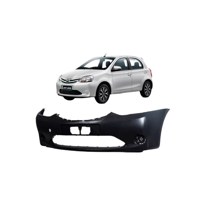 PARAGOLPE DELANTERO NEGRO LISO Paragolpe Delantero Negro Liso
