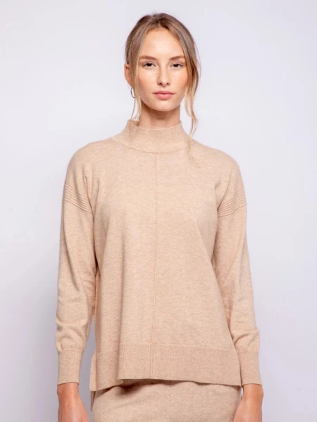 POLERA D.CASSIN NEVIS BEIGE