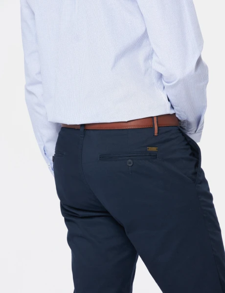 PANTALÓN CLÁSICO Marino