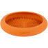 Plato Alfombra Lamer Anti Ansiedad Estres Comida Perro Gato Variante Color Naranja