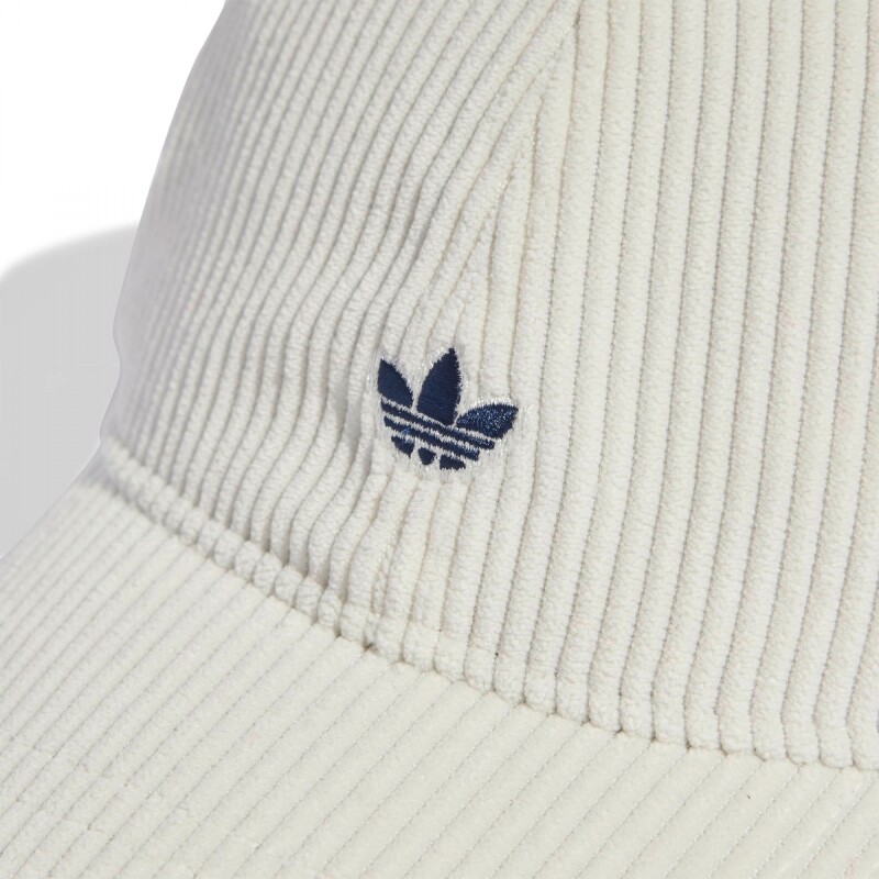 Gorra Baseball Corduroy Unisex Blanco