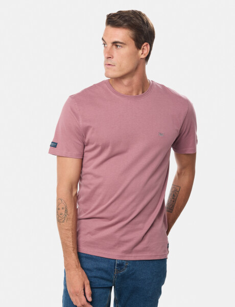 REMERA LISA DE ALGODÓN Rosado
