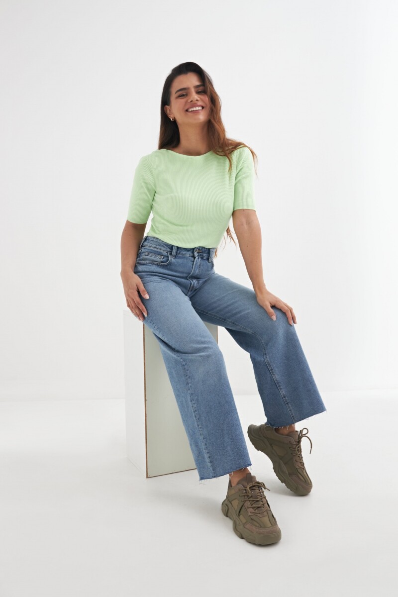Sweater cuello bote - Lima 