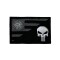 Bandera bordada Uruguay Punisher Negro