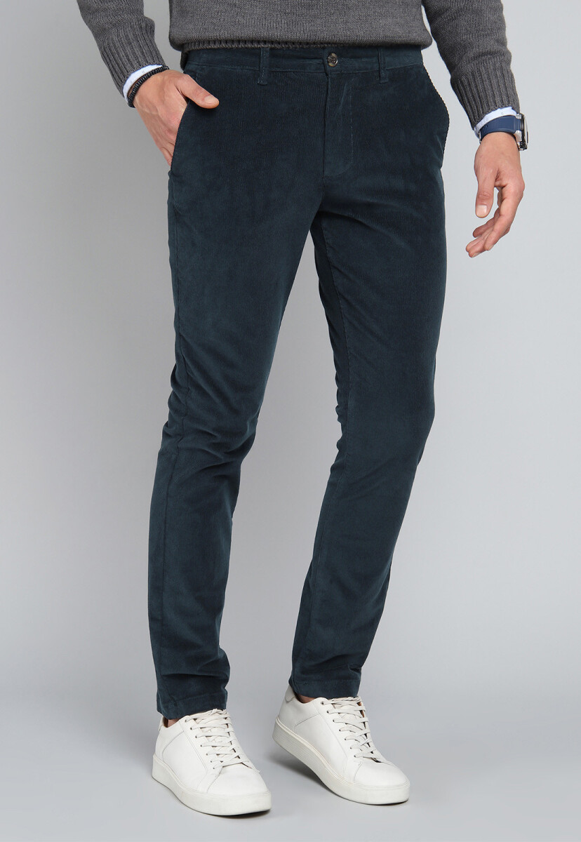 Pantalón Pana Arrow - AZUL 