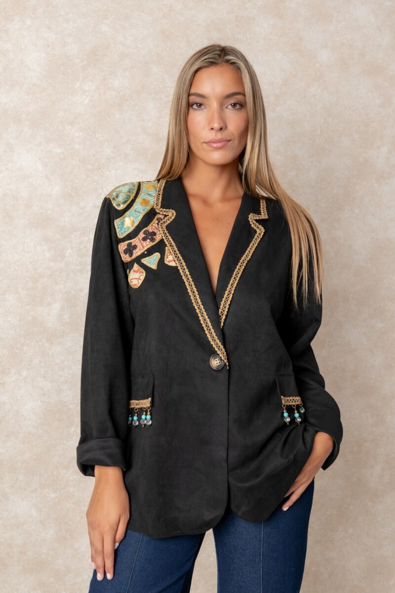 CHAQUETA ROSANGELA - Negro 