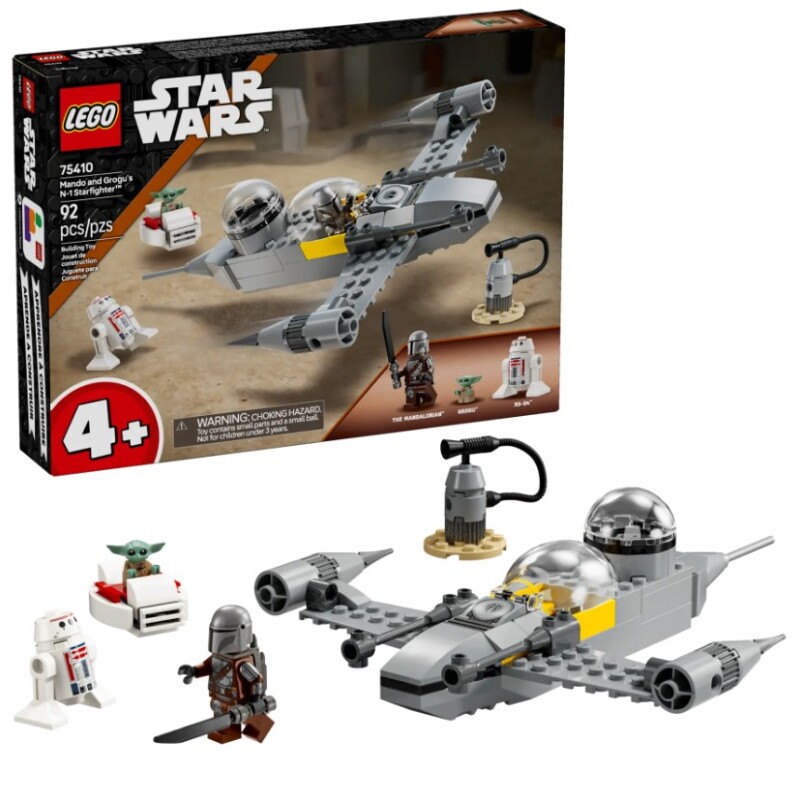 Lego Star Wars Caza Estelar N-1 De Mando Y Grogu 75410 Lego Star Wars Caza Estelar N-1 De Mando Y Grogu 75410