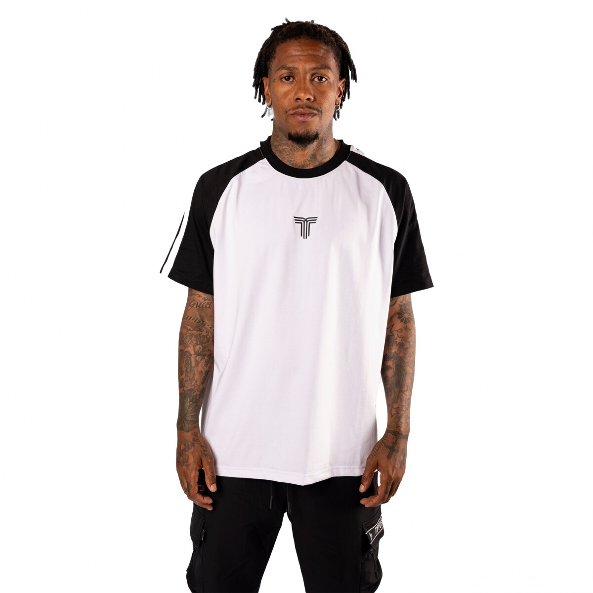 Remera Tiffosi Ranglan de Hombre - Blanco 