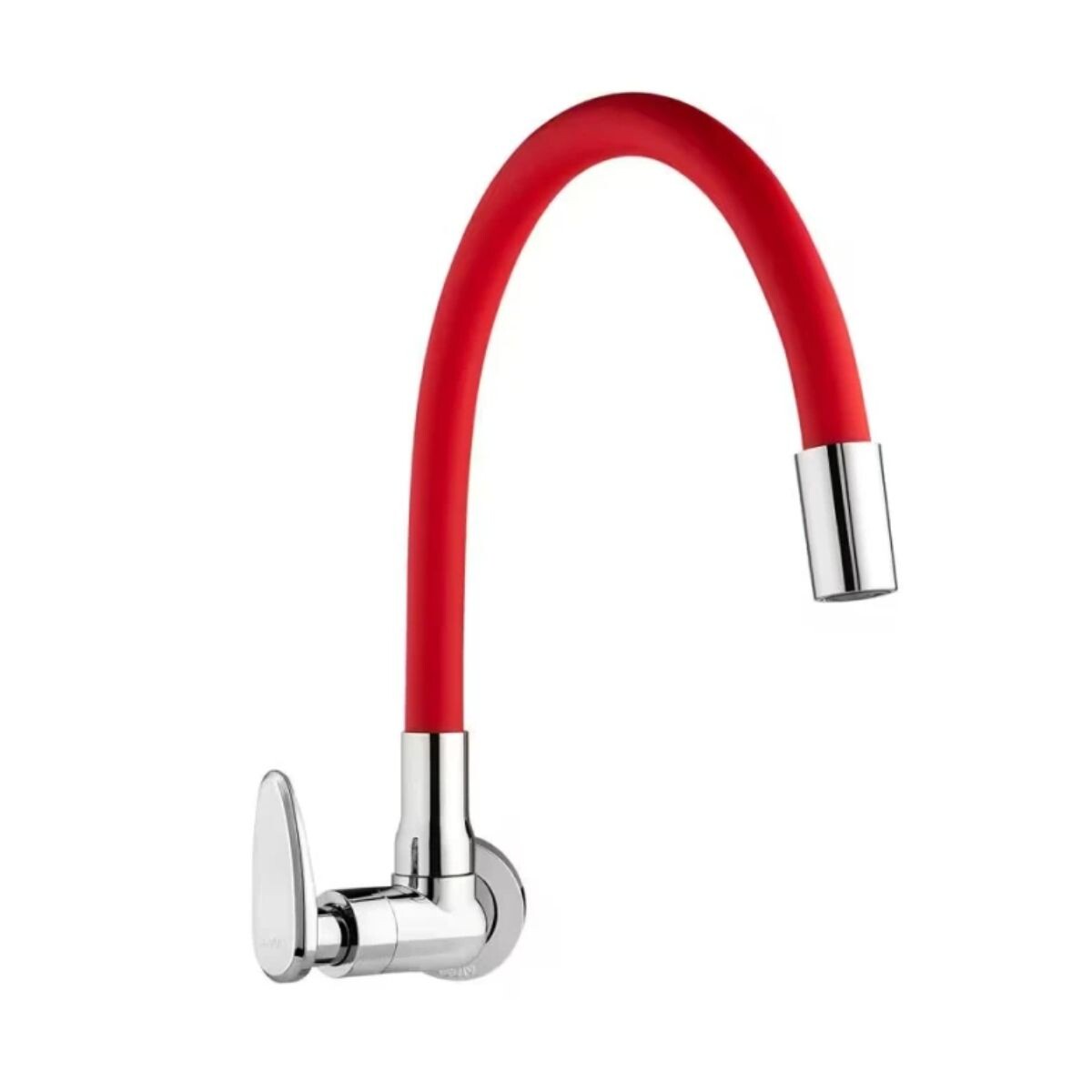 Grifo Unitario Pared Cocina Allure Mouve Cromo Rojo 